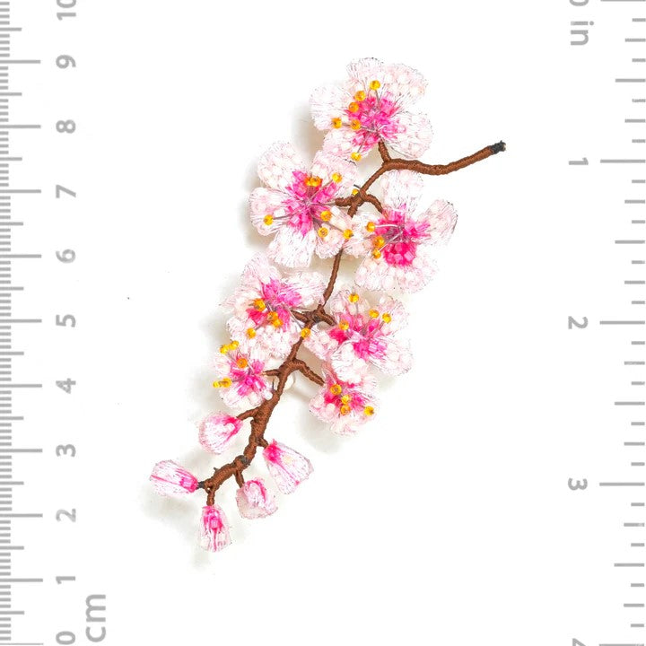 Japanische Kirschblüten Brosche Trovelore