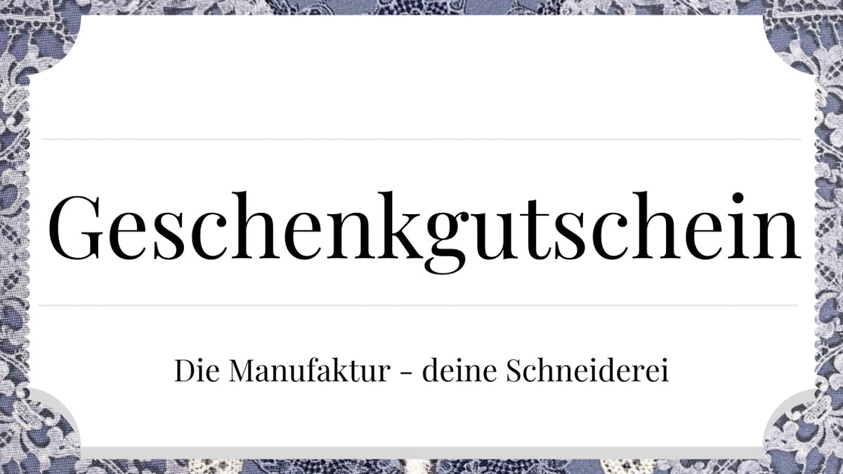 Geschenkgutscheine