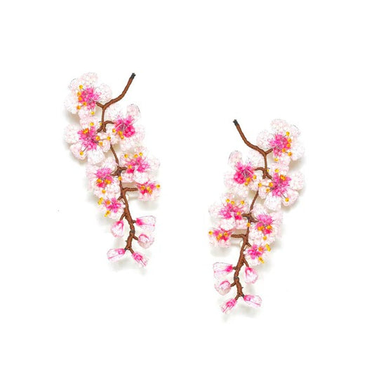 Japanische Kirschblüten Ohrringe Trovelor