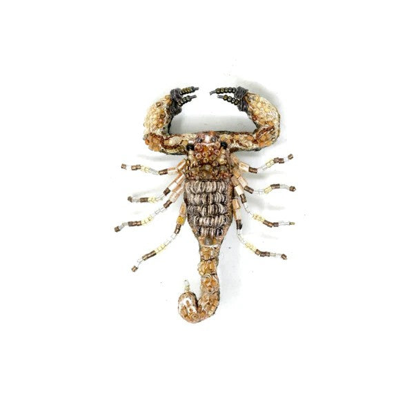 Wüstenskorpion Brosche Trovelore