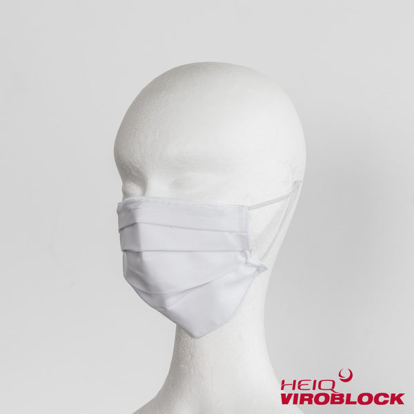 138/ Maske weiss mit HeiQ Viroblock Technology