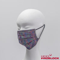 210 / Maske print mit HeiQ Viroblock Technology