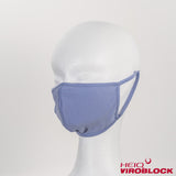 217/ Maske aus Jersey, flieder mit HeiQ Viroblock Technology