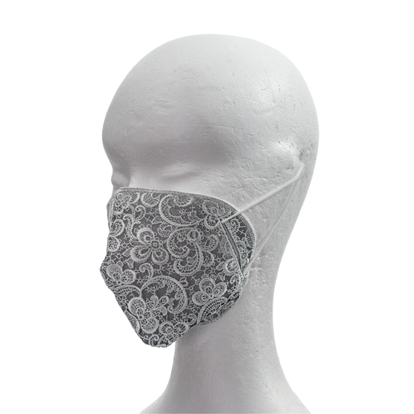 510A - Stickerei-Hülle für Atemschutzmasken, ivory