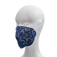 511A - Stickerei-Hülle für Atemschutzmasken, indigo